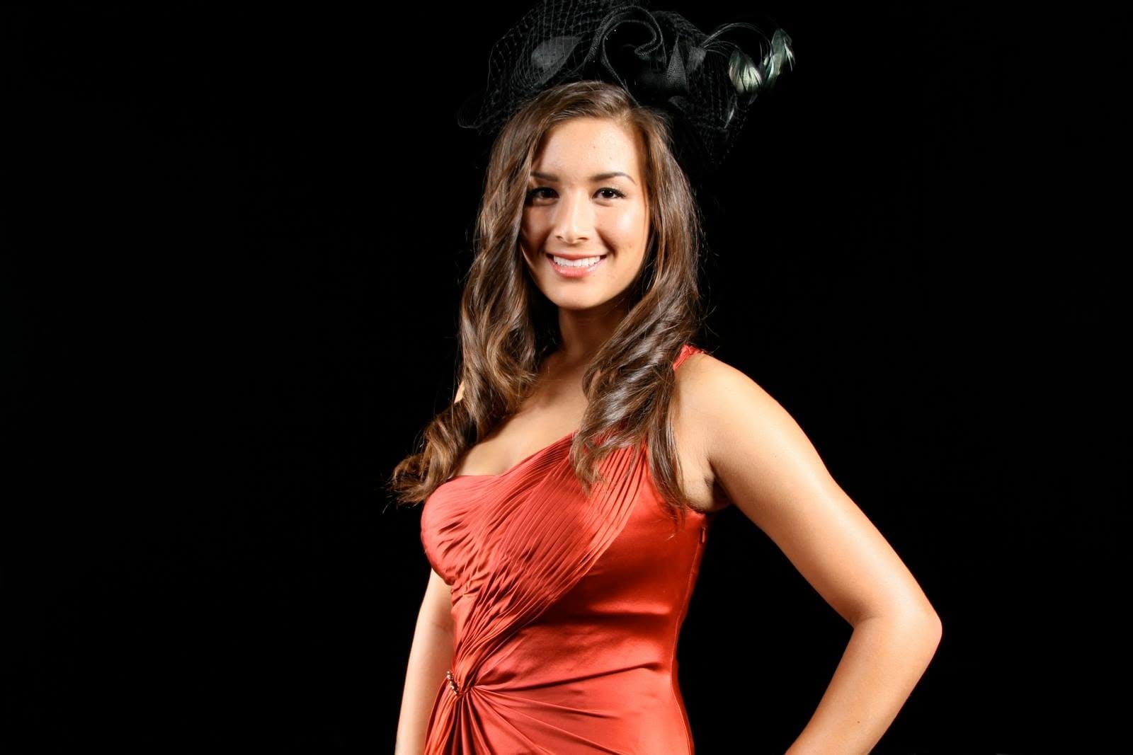 Studio fashion portrait